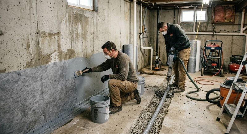 Basement Waterproofing