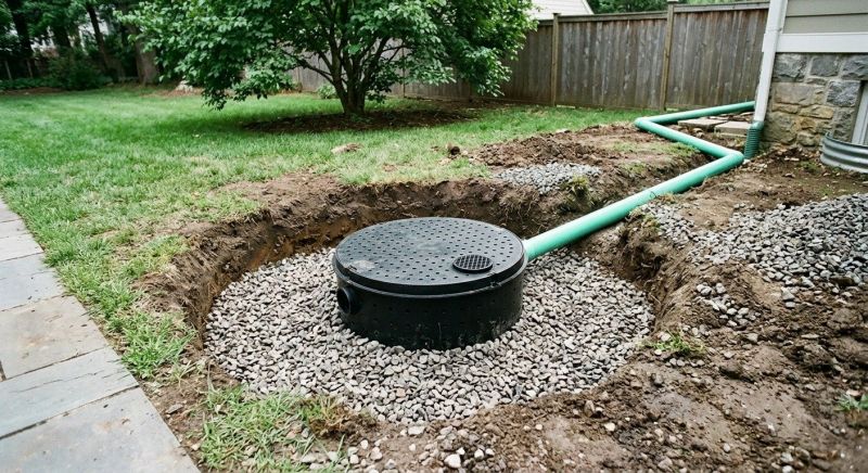 Dry Wells For Better Yard Drainage