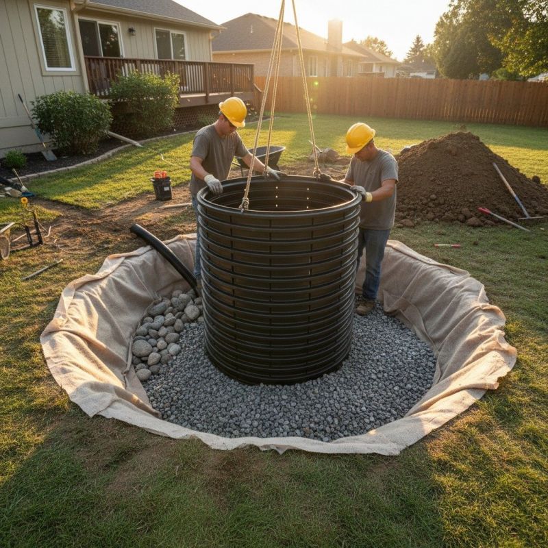 When To Consider A Dry Well Installation
